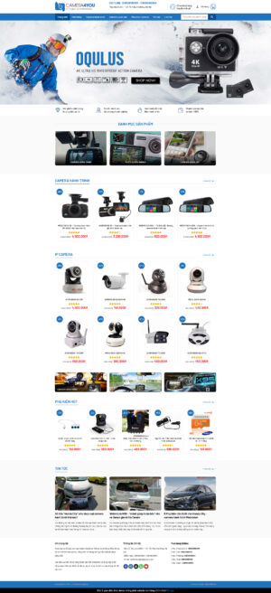 Theme WordPress Website Camera