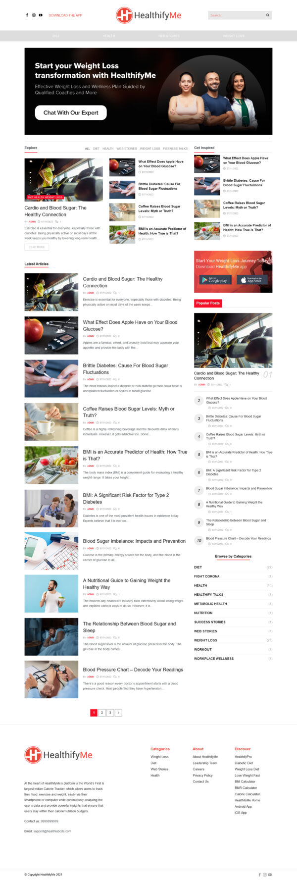 Theme Wordpress Website Tin tức Sức khoẻ