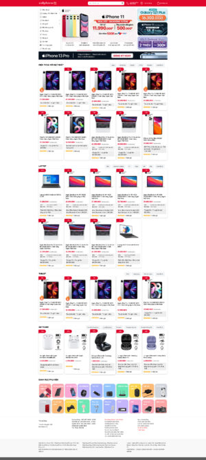 Theme WordPress Website Cellphones