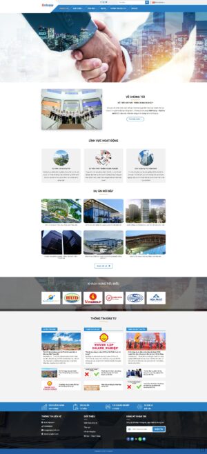 Theme WordPress Website Công Ty 4