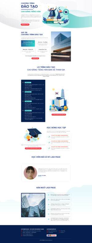 Theme WordPress Website Cử Nhân Du Học