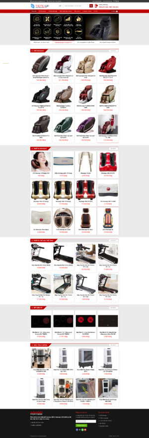 Theme WordPress Website Điện Máy 3