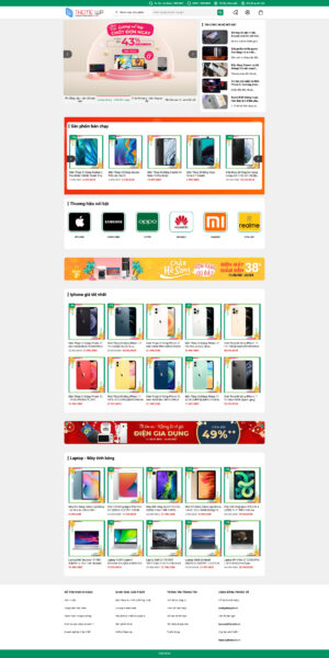 Theme WordPress Website Điện Máy 5