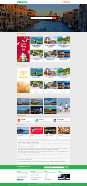 Theme WordPress Website Du Lịch 10