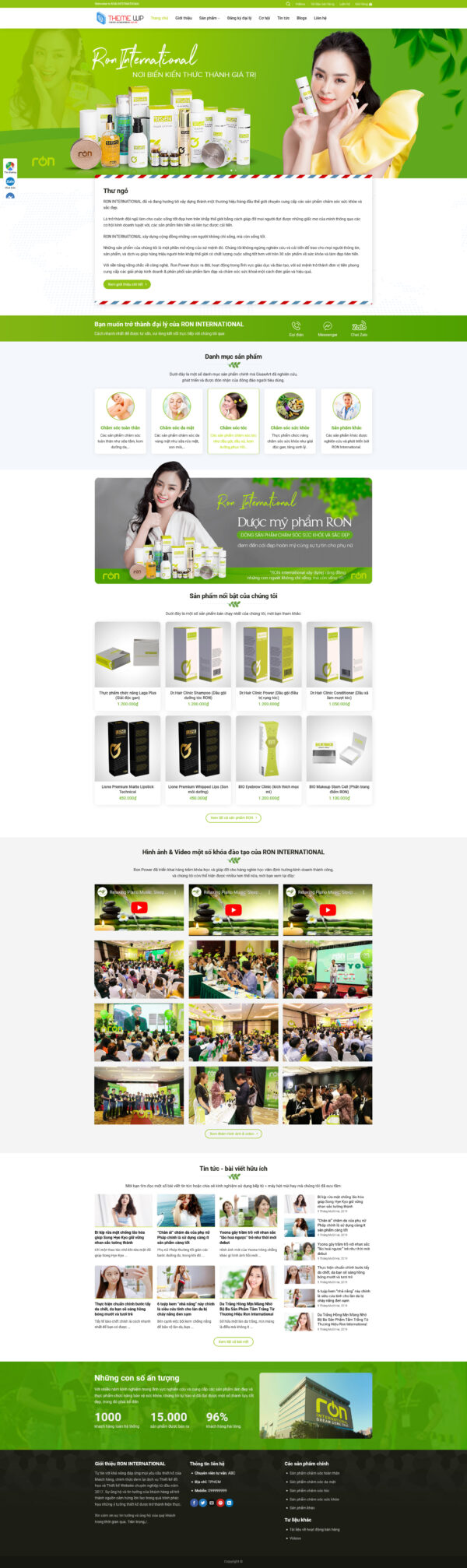 Theme WordPress Website Dược Phẩm 5