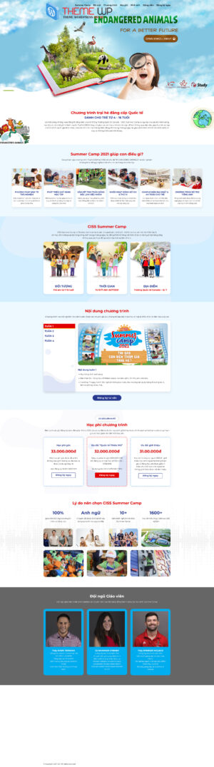 Theme WordPress Website Giáo Dục 8