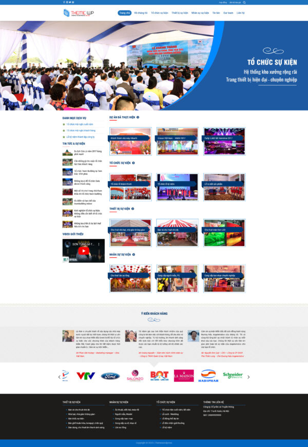 Theme WordPress Website Event 2