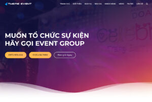 Theme WordPress Website Event 7