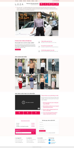 Theme WordPress Website Fashion 5