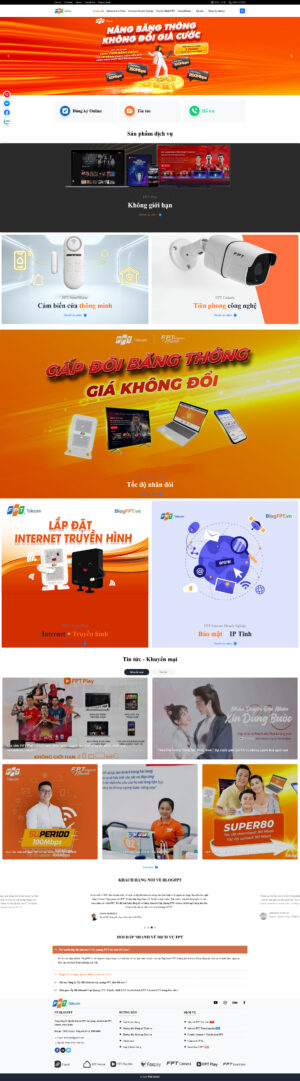 Theme WordPress Website FPT 1