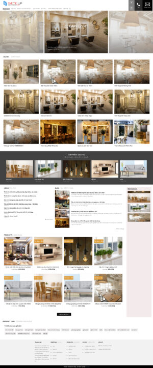Theme WordPress Website Funiture