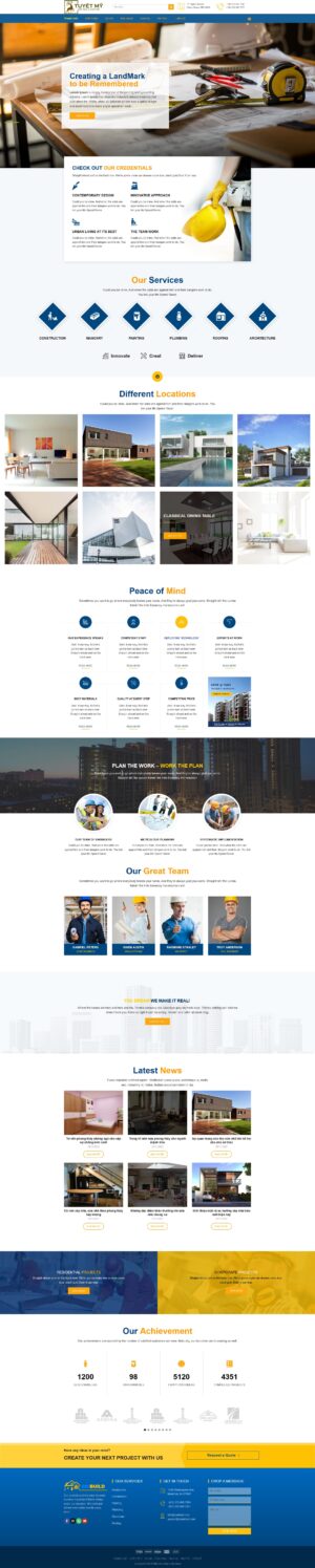 Theme WordPress Website Giới Thiệu 6
