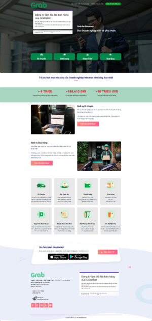 Theme WordPress Website Grab