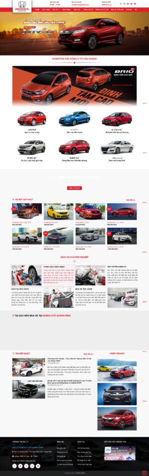 Theme WordPress Website Honda 3