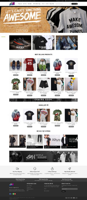 Theme WordPress Website HyperX