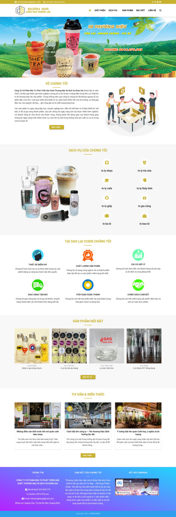 Theme WordPress Website In Ấn 2