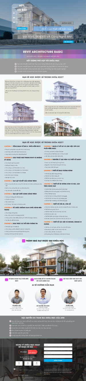 Theme WordPress Website Khóa Học