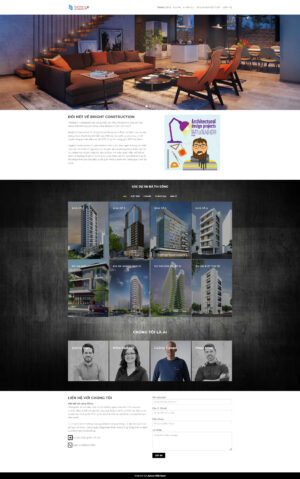 Theme WordPress Website Kiến Trúc 4