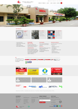 Theme WordPress Website Máy Công 2