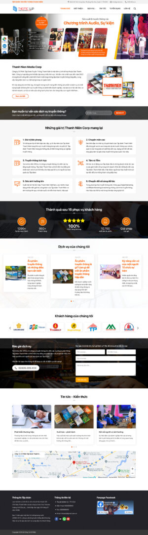 Theme WordPress Website Media