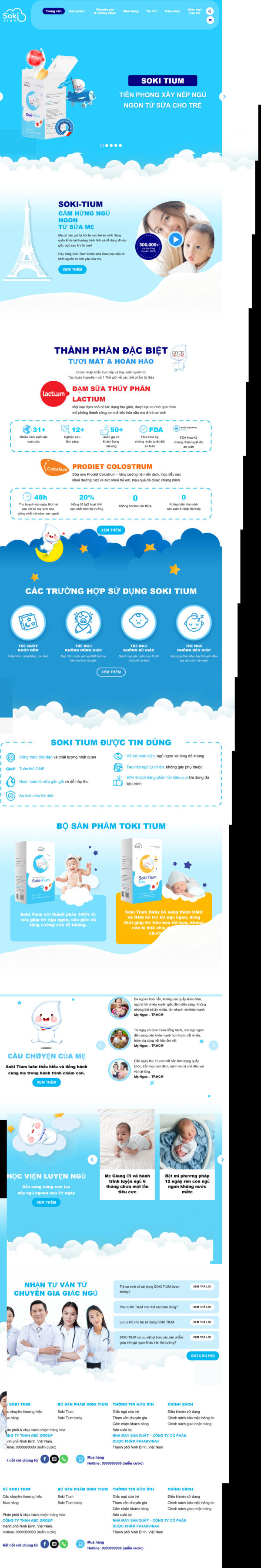 Theme WordPress Website Milk