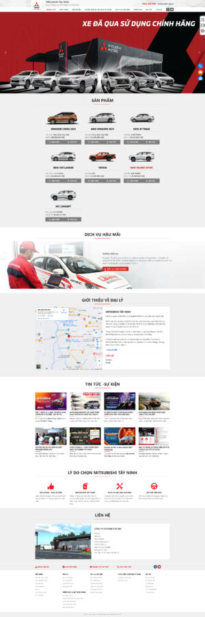 Theme WordPress Website Mitsubishi 2