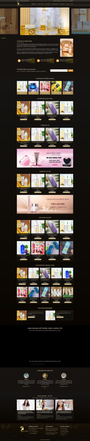 Theme WordPress Website Mỹ Phẩm 15
