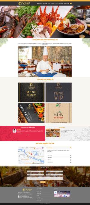 Theme WordPress Website Nhà Hàng 4