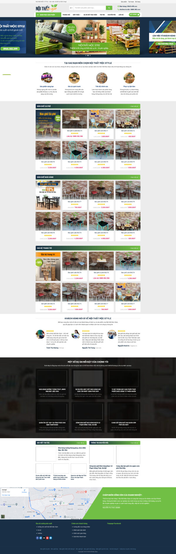 Theme WordPress Website Nội Thất 10
