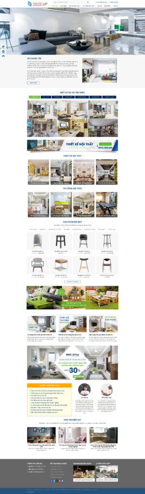 Theme WordPress Website Nội Thất 22