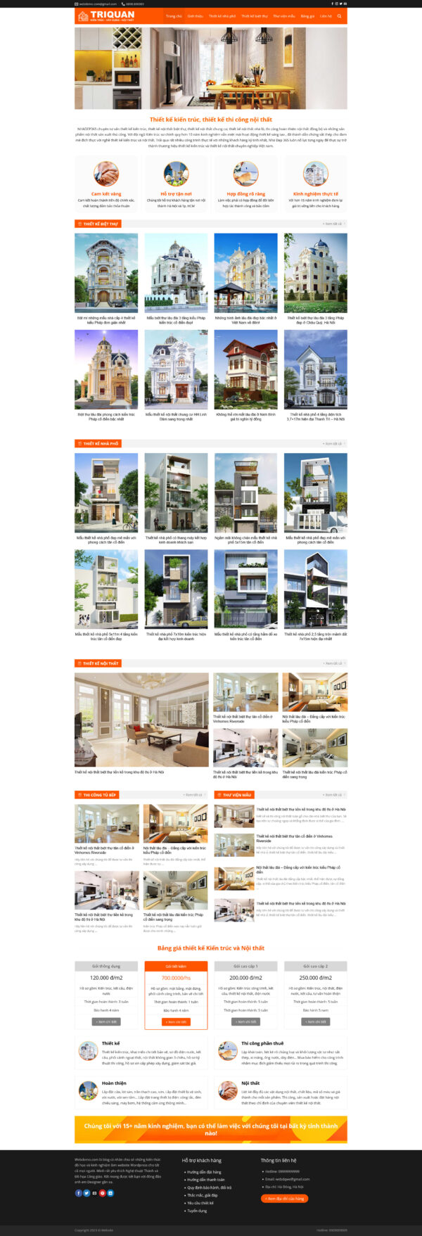 Theme WordPress Website Nội Thất 6