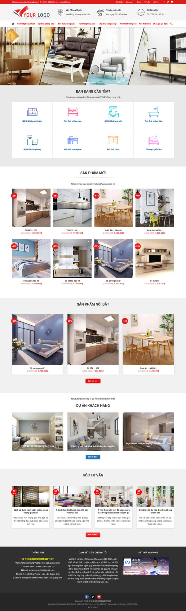 Theme WordPress Website Nội Thất 27