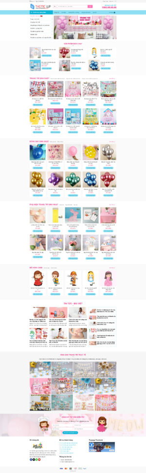 Theme WordPress Website Party