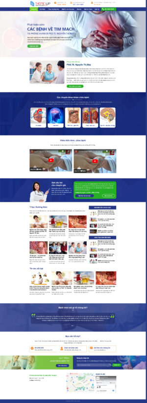 Theme WordPress Website Phòng Khám