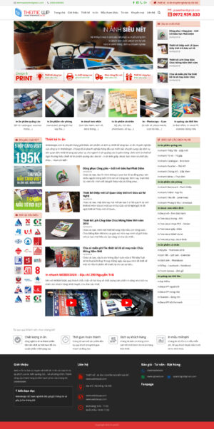 Theme WordPress Website Print 3