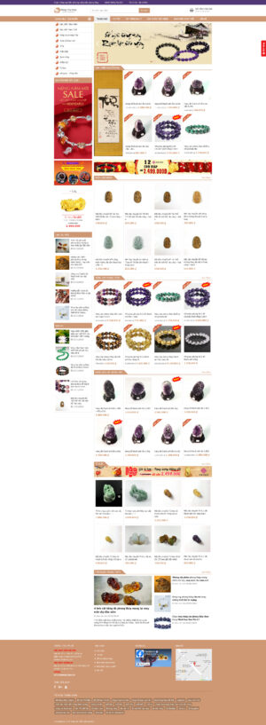 Theme WordPress Website Shop Phong Thủy 2