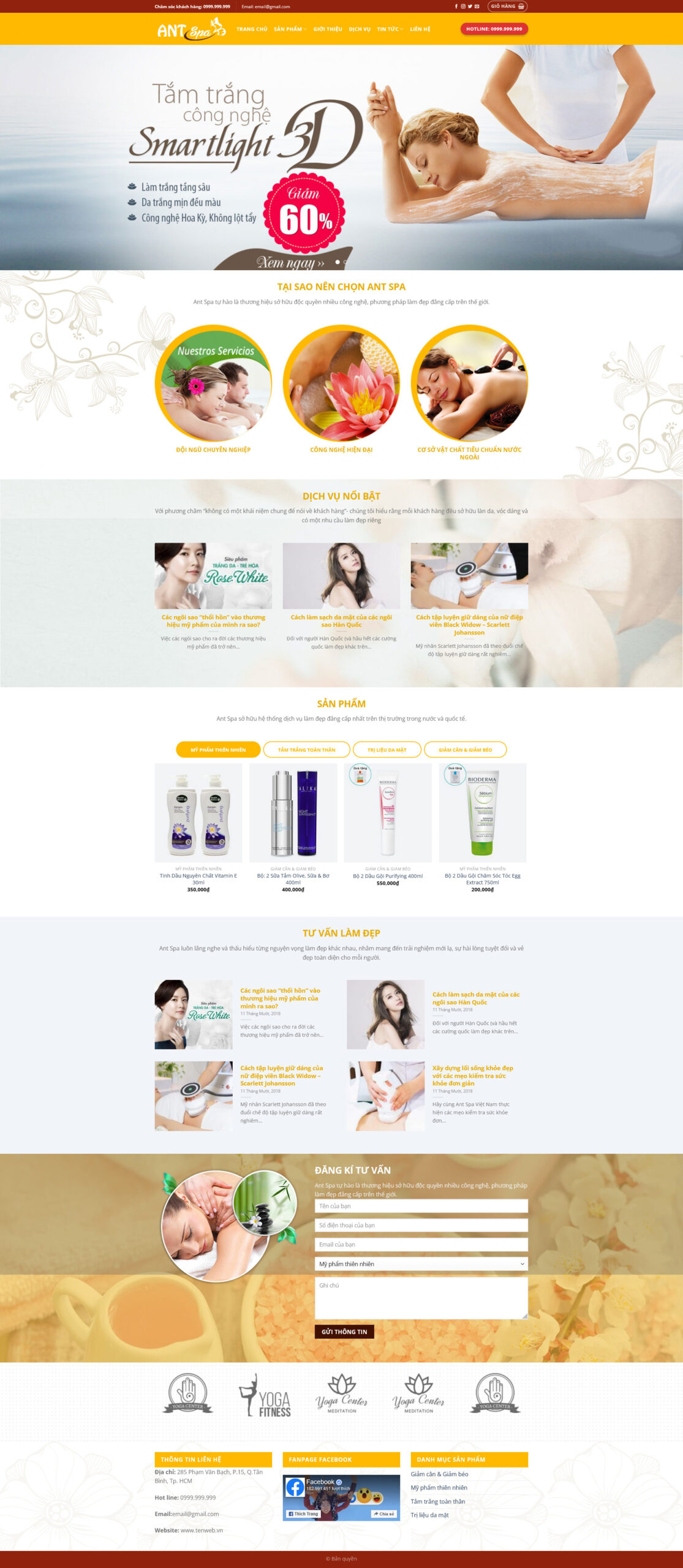 Theme WordPress Website Spa 5