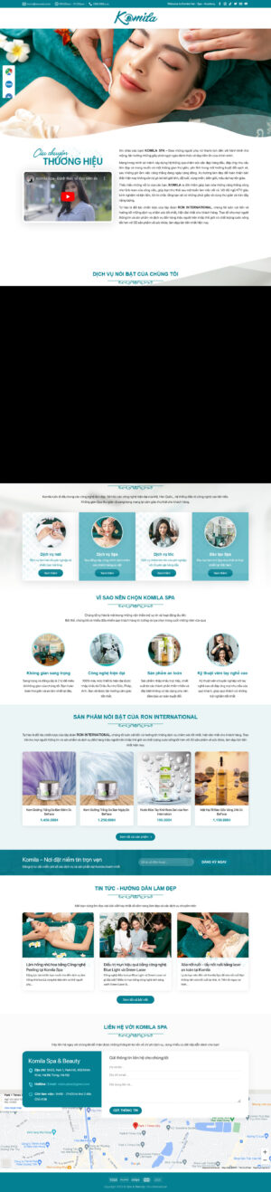 Theme WordPress Website Spa 7