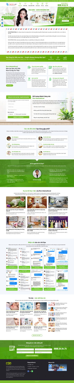 Theme WordPress Website Spa 9