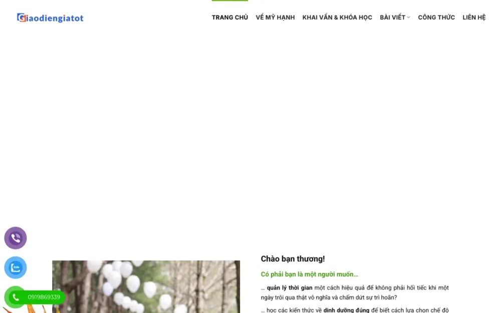 Mẫu Website Health Coach, Khai Vấn Sức Khỏe – HEALTHCOACH