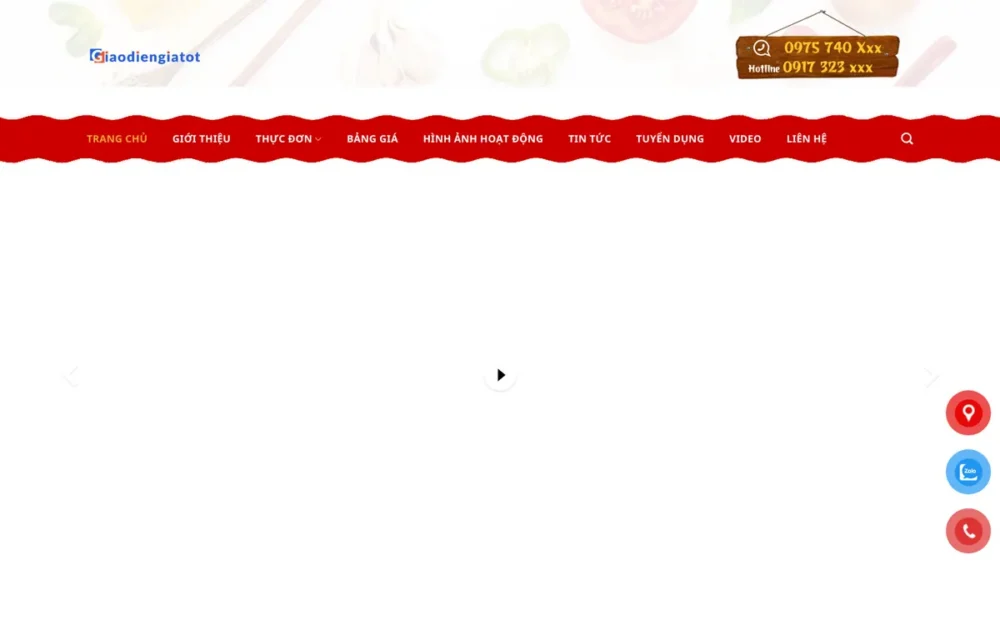 Mẫu Website Heo Quay, Vịt Quay & Mâm Cúng – HEOQUAY