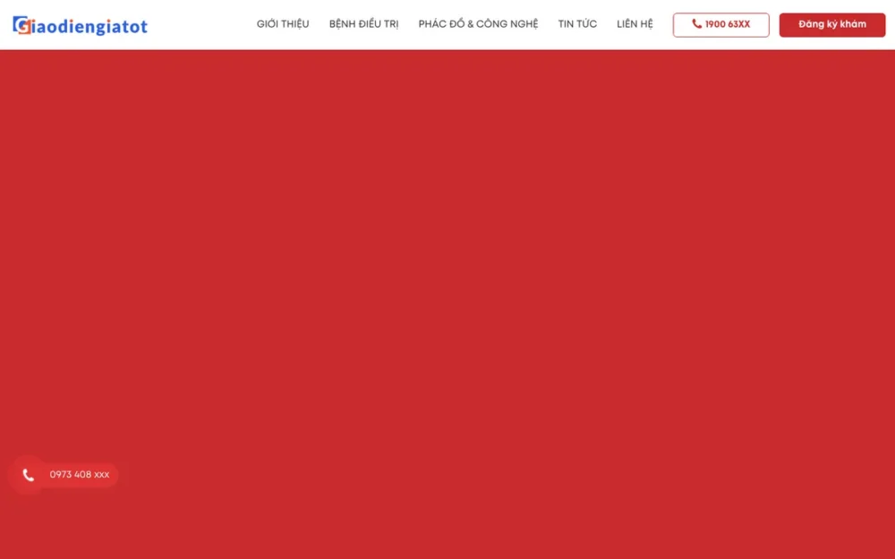 Mẫu Website Phòng Khám Cơ Xương Khớp, Cột Sống – PHONGKHAM3