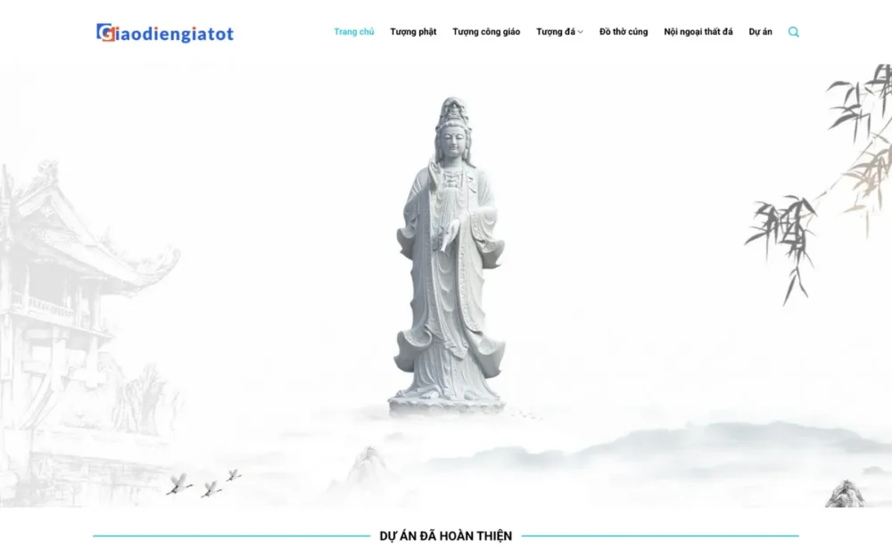 Mẫu Website Tượng Đá Mỹ Nghệ, Tượng Phật Đá – TUONGPHAT