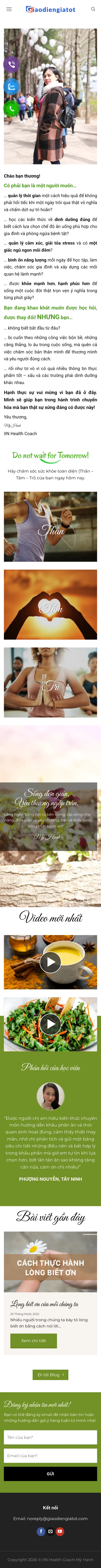 Mẫu Website Health Coach, Khai Vấn Sức Khỏe – HEALTHCOACH – Trang chủ trên điện thoại